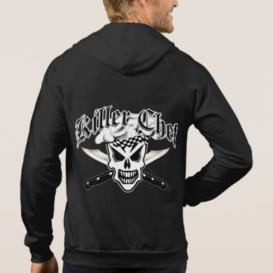 Chef Skull and Crossed Chef Knives 2 Hoodie