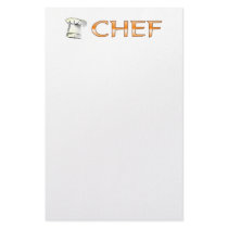 Chef stationery
