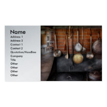 Chef - The gourmet chef  business cards