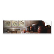 Chef - The morning chores Bumper Stickers