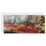 Chef - Vegetable - Jersey Fresh Farmers Market Rack Card Template
