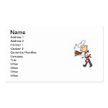 Chef With Baked Ham Business Card Template
