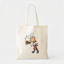 Chef with Baked Ham Tshirts and Gifts Canvas Bag