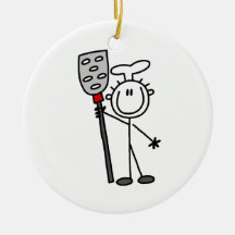 Chef With Spatula Christmas Tree Ornaments