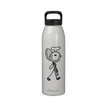 Chef With Spoon Reusable Water Bottle