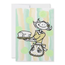 Chefette Recipe Cards invitations by noteworthy Chefette Recipe Cards invitations