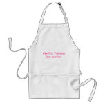 Cheff in Training Just married Apron