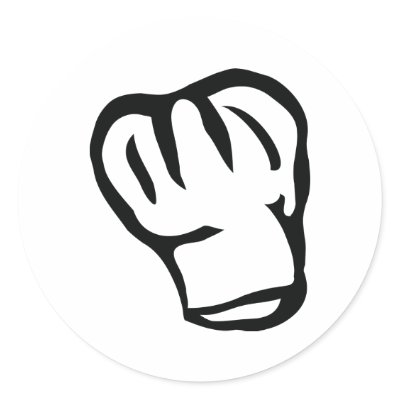 chefs head chef cook head round stickers by Tomaniac