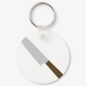 chefs kitchen knife icon keychains