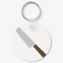 chefs kitchen knife icon keychains