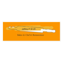 Chefs Rolling Pin Business Card Templates