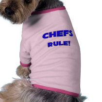 Chefs Rule! pet clothing by professions Chefs Rule! pet clothing