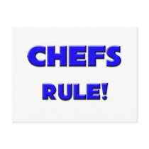 Chefs Rule! postcards
