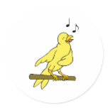 Chella Canary Stickers