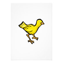 Chelly Canary Custom Invitations