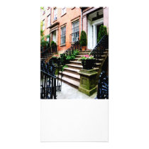 Chelsea Brownstones Customized Photo Card
