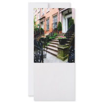 Chelsea Brownstones Rack Card Design