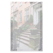 Chelsea Brownstones Custom Stationery