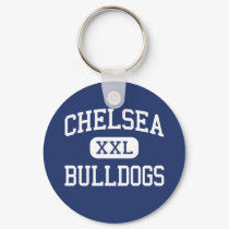 Chelsea - Bulldogs - High - Chelsea Michigan keychains