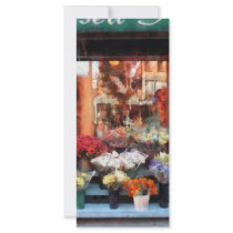 Chelsea Flower Shop Custom Rack Cards