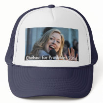 Chelsea for President 2016 Cap hats