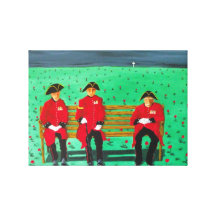 Chelsea Pensioner Stretched Canvas Print