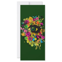 ChelseaThe design which made flowers a motif Personalized Rack Card