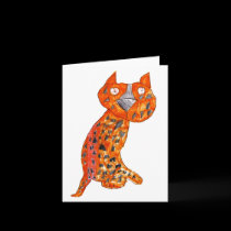 Chelsy Cheetah • Carly Bowerman, Age 6  - card cards