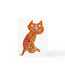 Chelsy Cheetah • Carly Bowerman, Age 6  - card