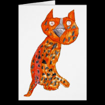 Chelsy Cheetah • Carly Bowerman, Age 6  - card cards