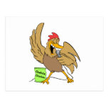 Chelvis Chicken Post Card
