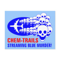 Chem Trails postcards