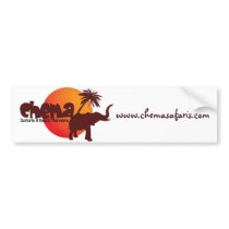 Chema Safari Bumper Sticker bumper stickers by lcfuzz Chema Safari Bumper Sticker bumper stickers