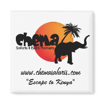 Chema Safari Magnet by lcfuzz Chema Safari Magnet