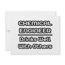 Chemical Engineer...Drinks Well With Others invitations by Chemical_Engineer Chemical Engineer...Drinks Well With Others invitations