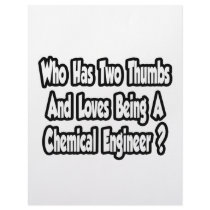 Chemical Engineer Joke...Two Thumbs Customized Letterhead