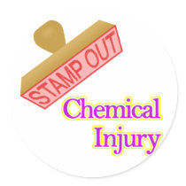 Chemical Injury stickers