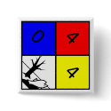 Chemical Warning Hazard to the Environment buttons