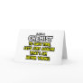 Chemist...Assume I Am Never Wrong Card Chemist...Assume I Am Never Wrong Card