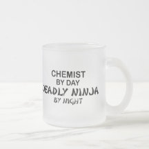 Chemist Deadly Ninja by Night Coffee Mugs