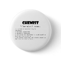Chemist Definition Pinback Button