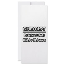 Chemist...Drinks Well With Others rack cards by chemistshirts Chemist...Drinks Well With Others rack cards