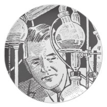 Chemist in Black and White Plates