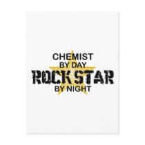 Chemist Rock Star by Night postcards
