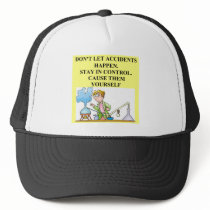 chemistry accidents trucker hat