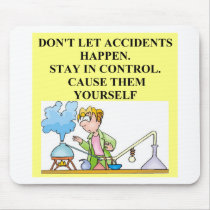 chemistry accidents mouse pad