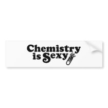 Chemistry bumper stickers
