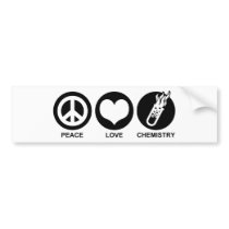 Chemistry bumper stickers