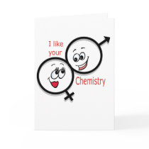 CHEMISTRY cards by LOVEBUTTONS CHEMISTRY cards