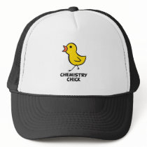 Chemistry Chick Trucker Hats